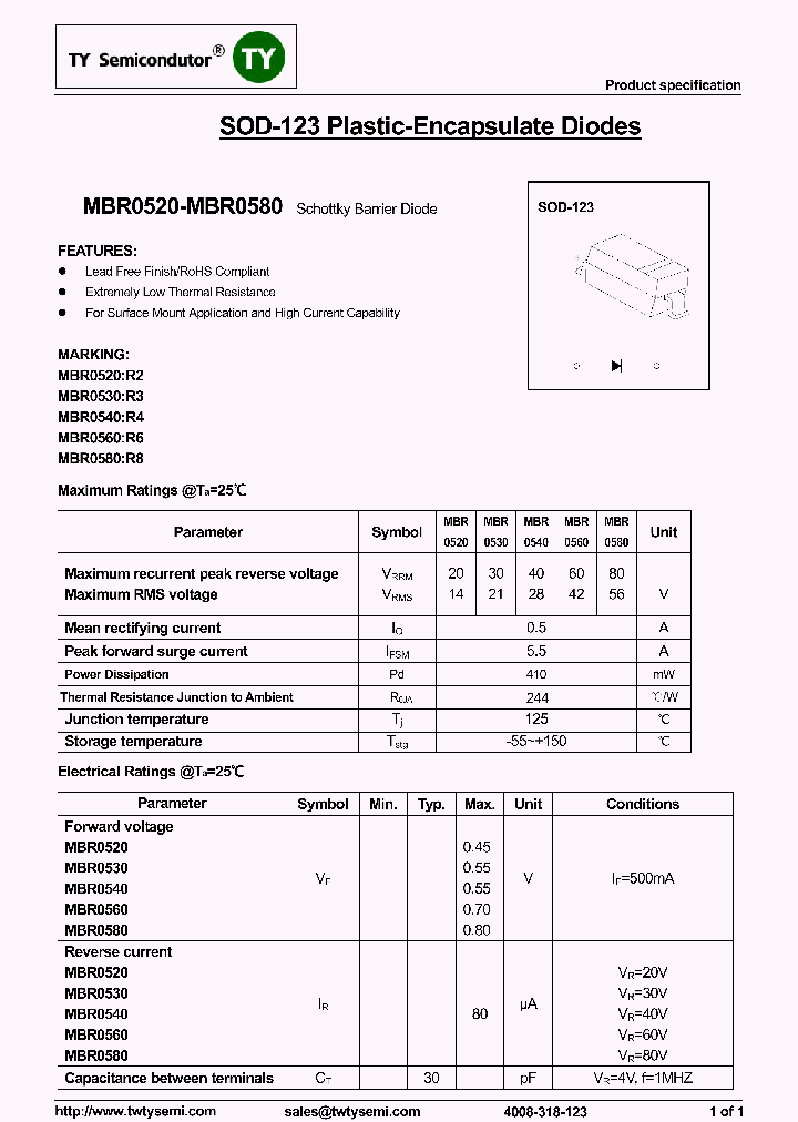 MBR0560_7741231.PDF Datasheet