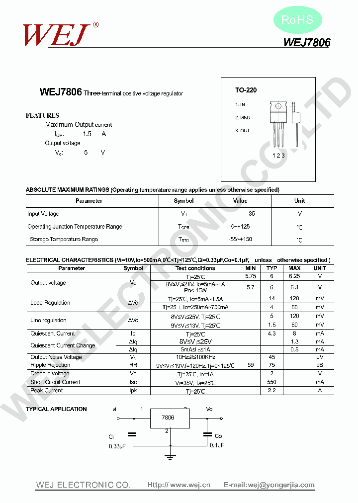 WEJ7806_7741608.PDF Datasheet