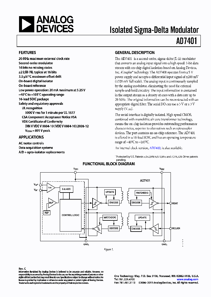 AD7401YRW_7742704.PDF Datasheet