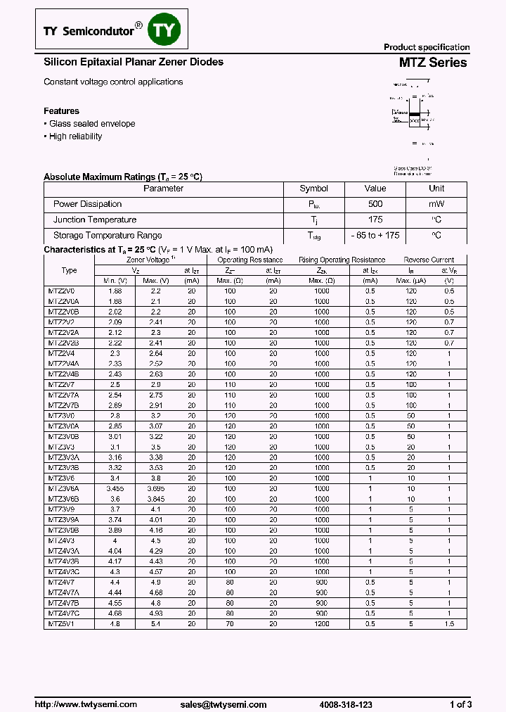 MTZ4V7C_7743914.PDF Datasheet