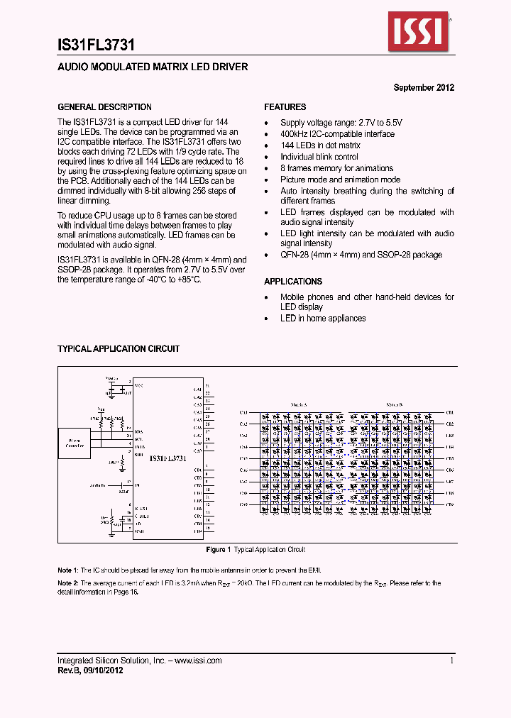 IS31FL3731_7744903.PDF Datasheet
