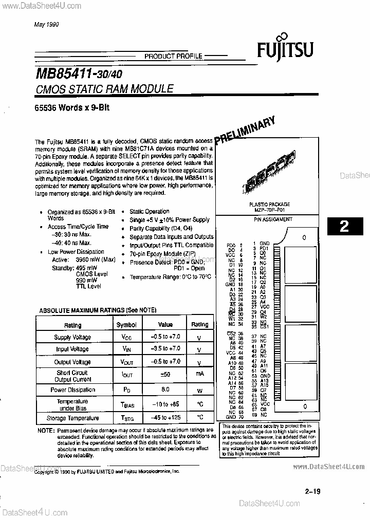 MB85411_7741956.PDF Datasheet