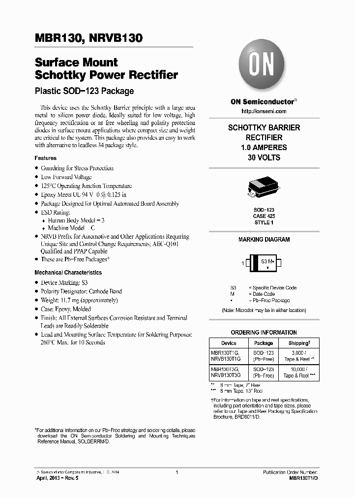 NRVB130_7746272.PDF Datasheet