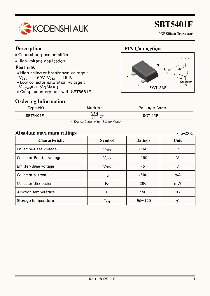SBT5401F_7747619.PDF Datasheet