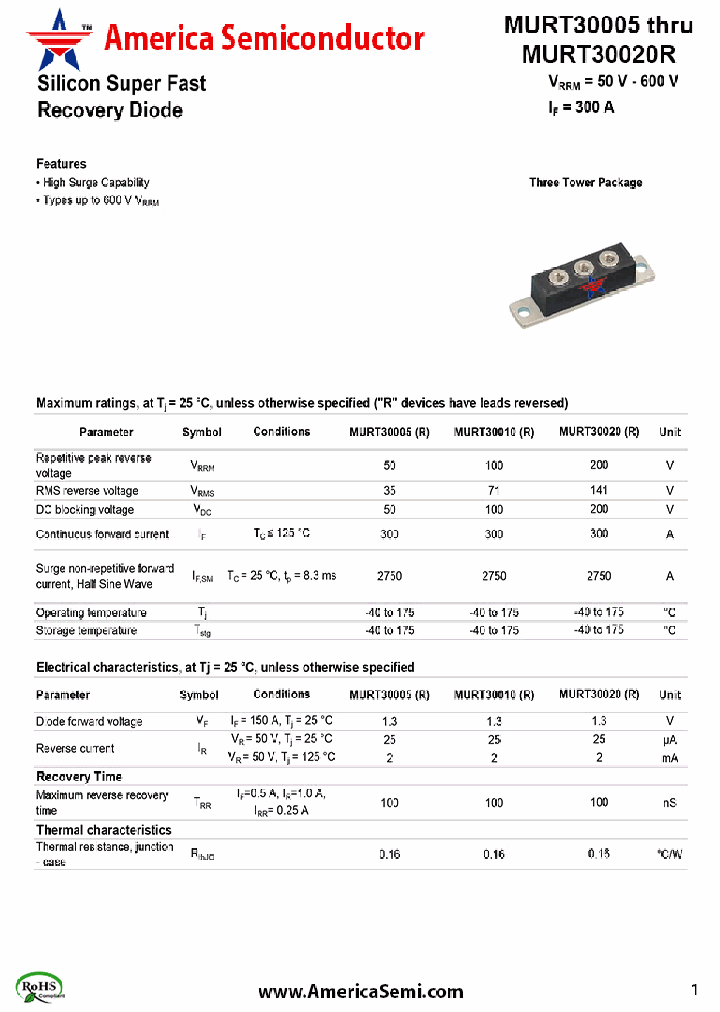 MURT30010R_7748625.PDF Datasheet