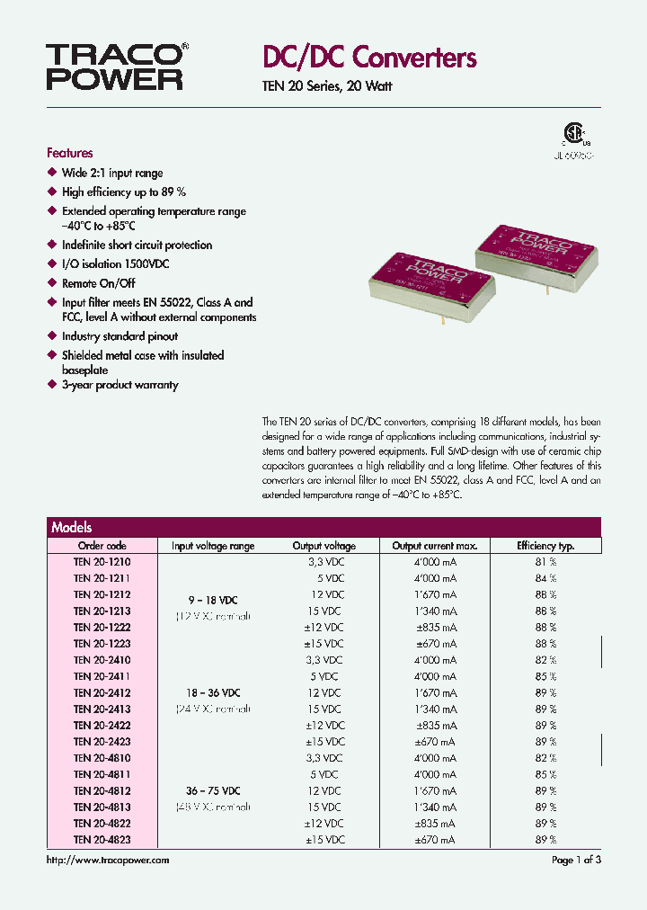 TEN201210_7749795.PDF Datasheet