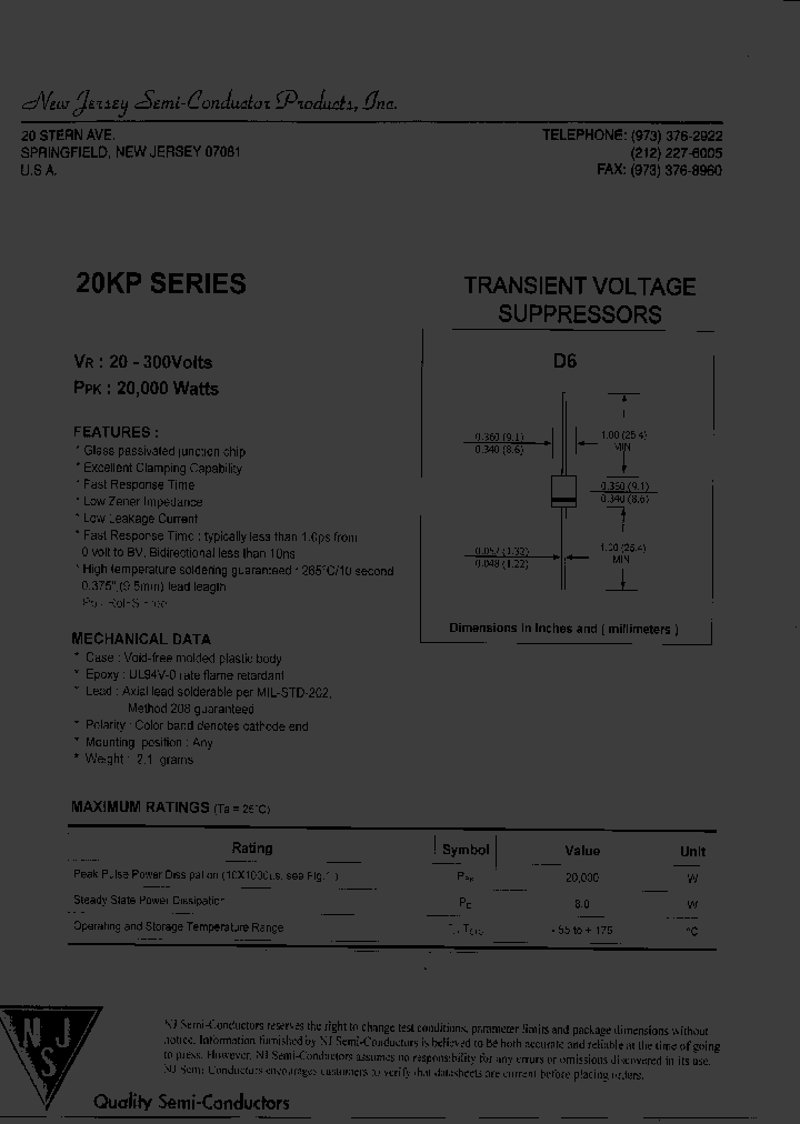20KP256CA_7754357.PDF Datasheet