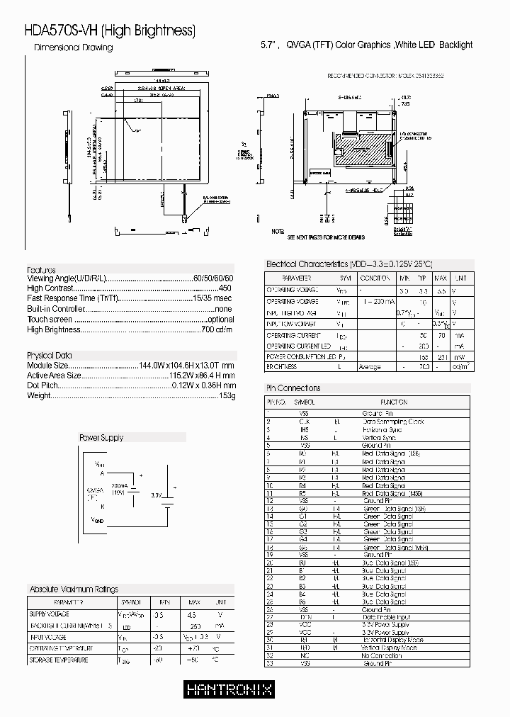 HDA570S-VH_7754518.PDF Datasheet