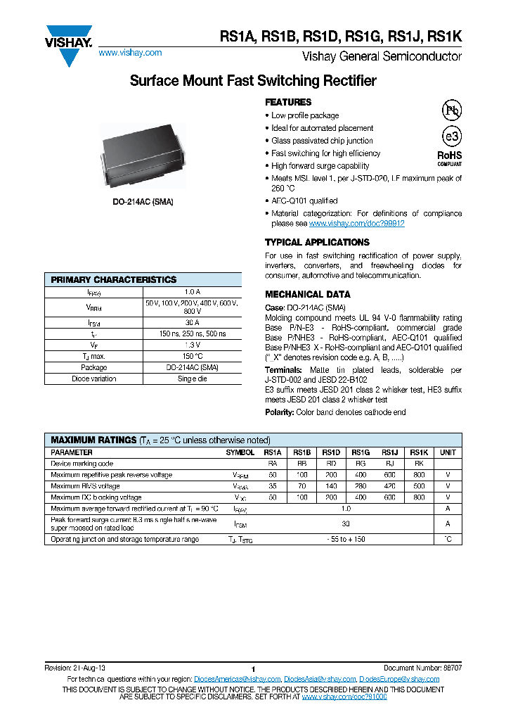 RS1D-E3_7754793.PDF Datasheet