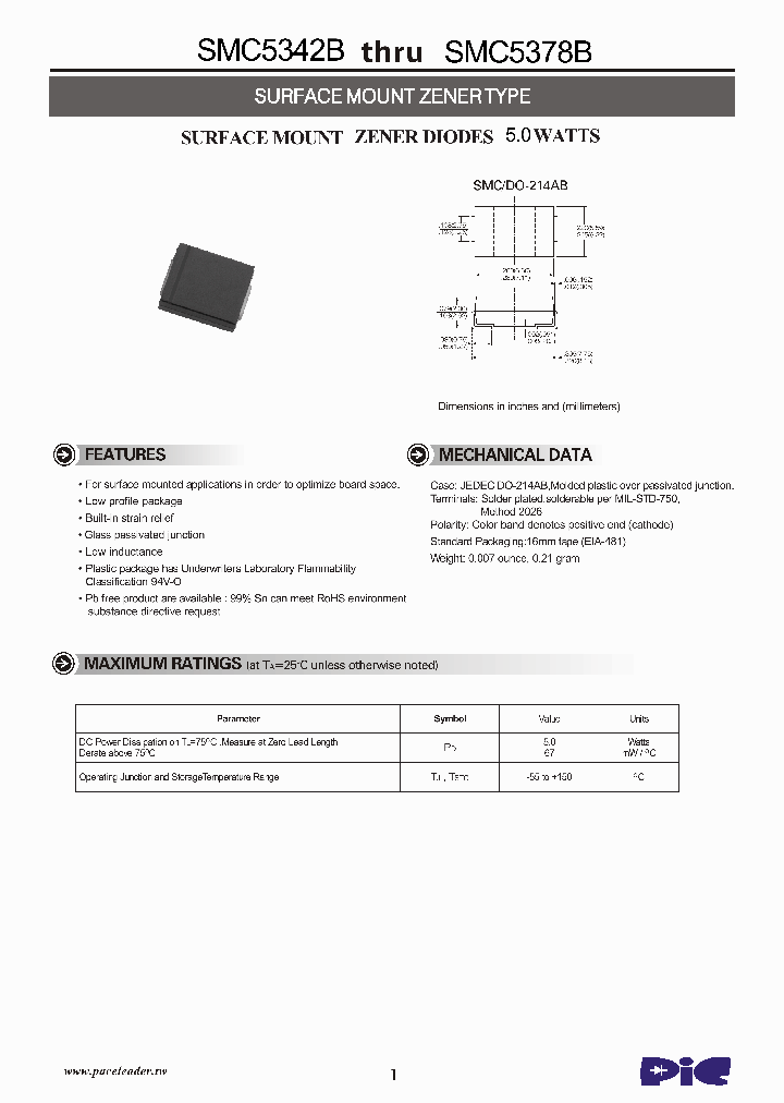 SMC5361B_7740258.PDF Datasheet