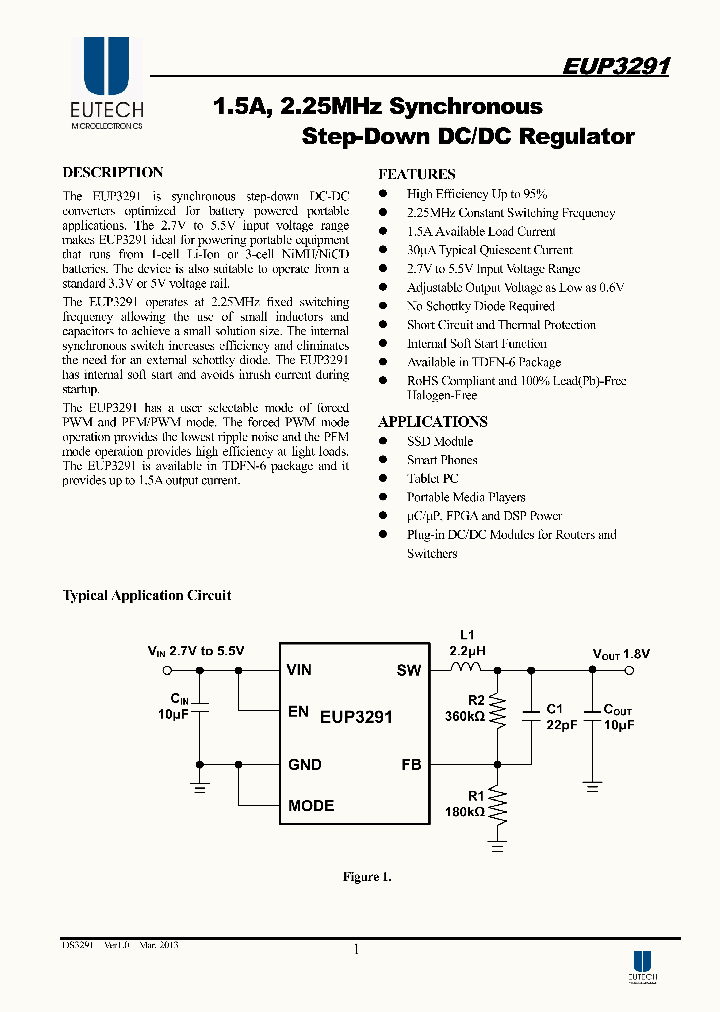 EUP3291_7741863.PDF Datasheet