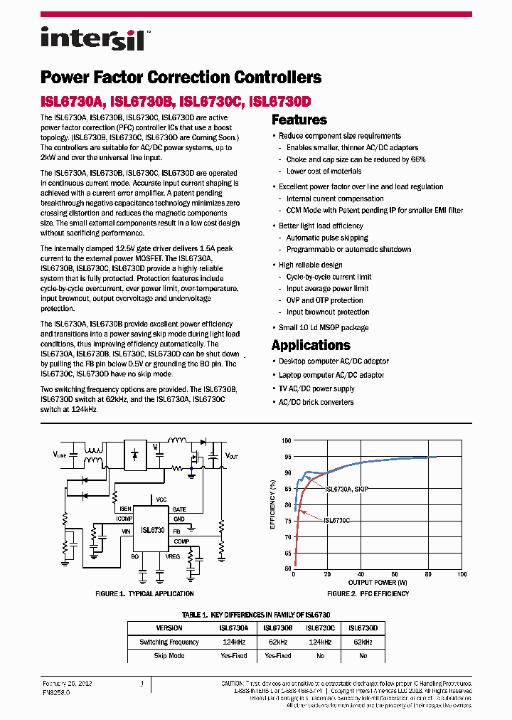 ISL6730B_7755656.PDF Datasheet