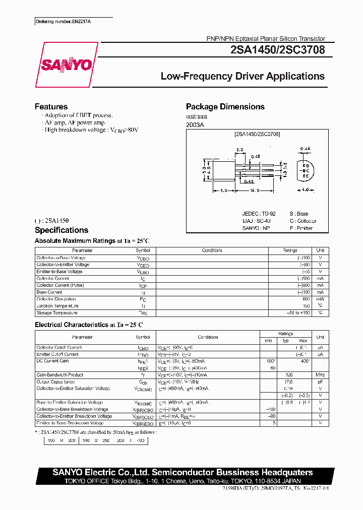 2SA1450_7737171.PDF Datasheet