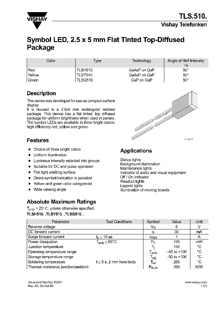 TLSG5101_7758028.PDF Datasheet
