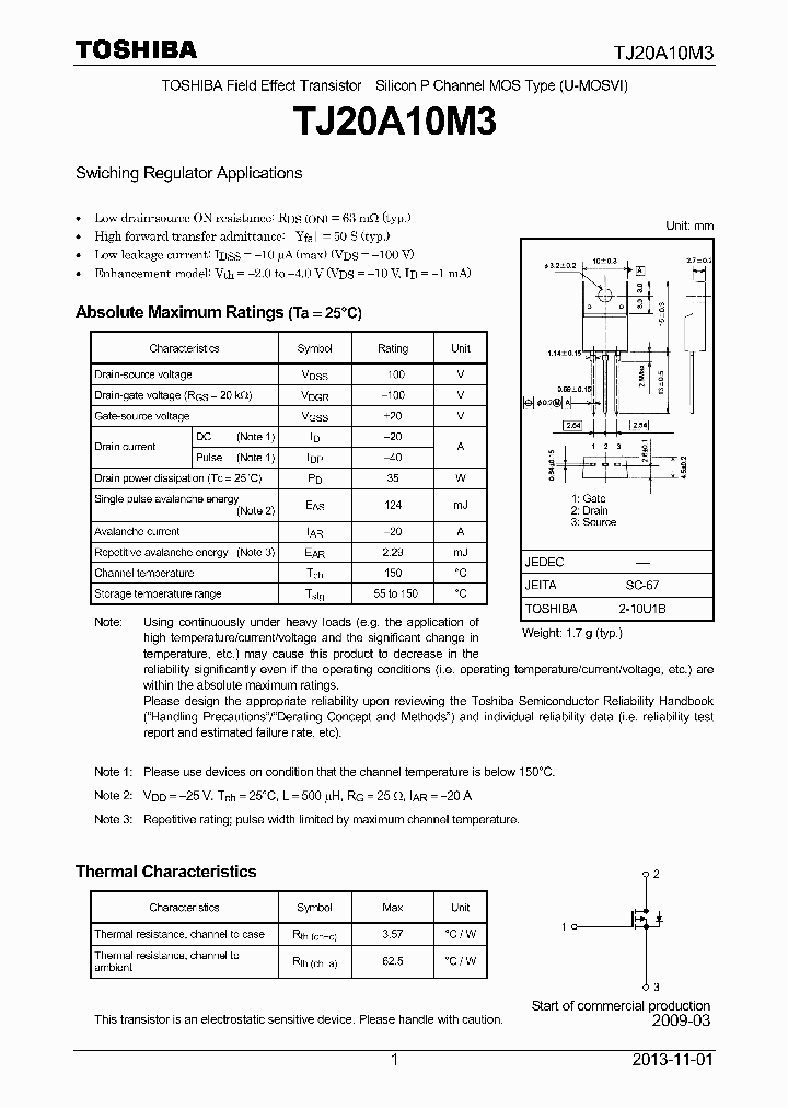 TJ20A10M3_7762877.PDF Datasheet