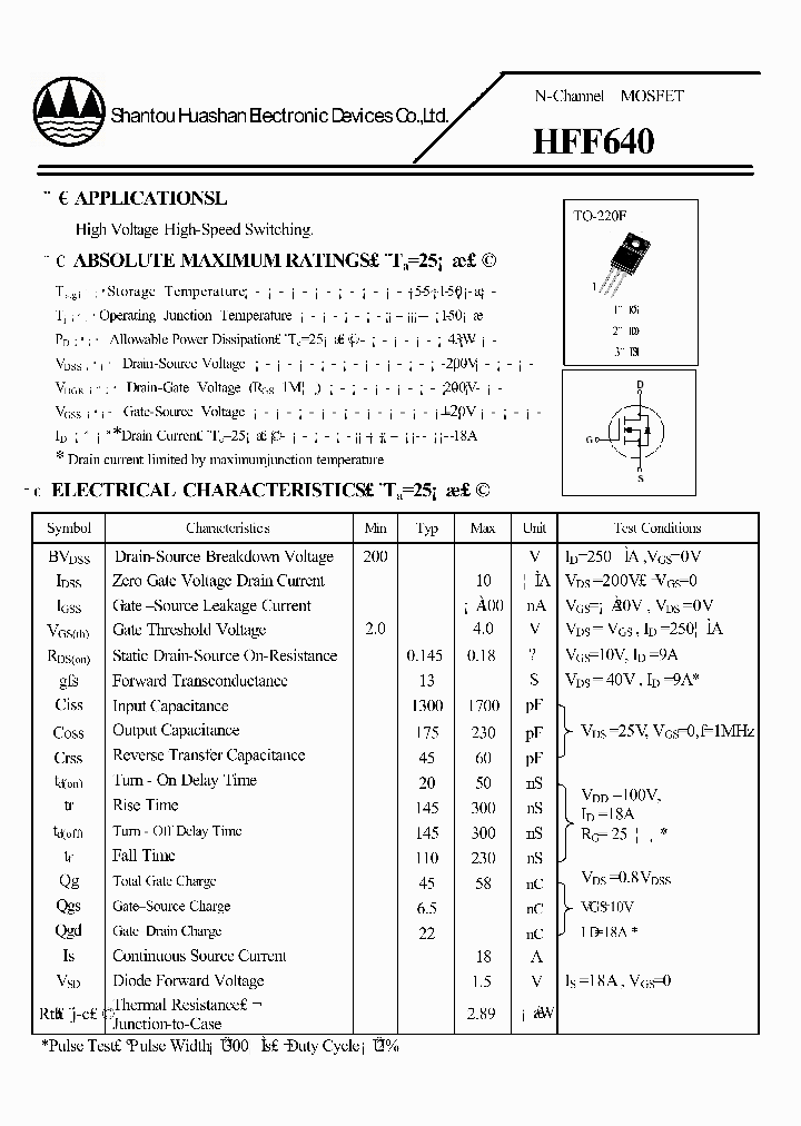 HFF640_7763741.PDF Datasheet