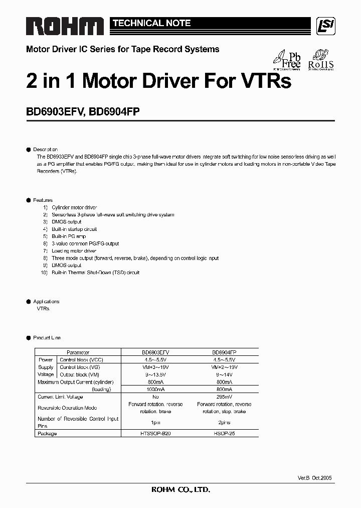 BD6903EFV-E2_7753364.PDF Datasheet