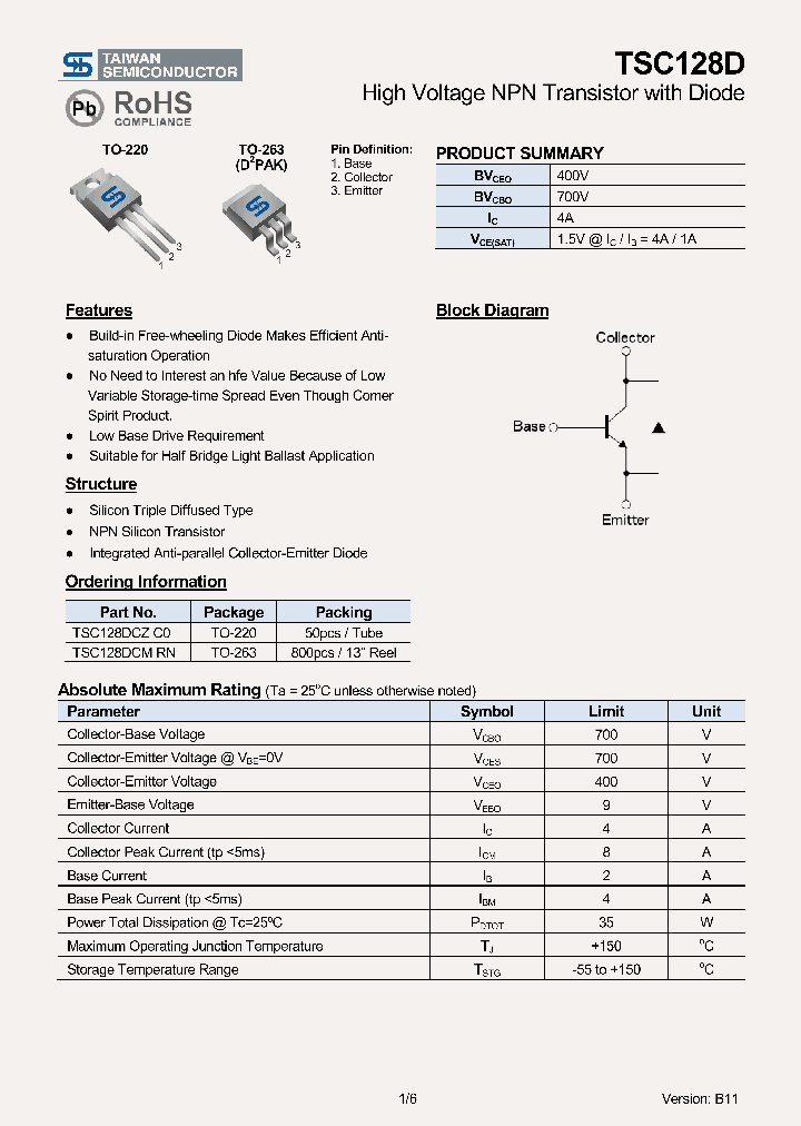 TSC128DCMRN_7764736.PDF Datasheet