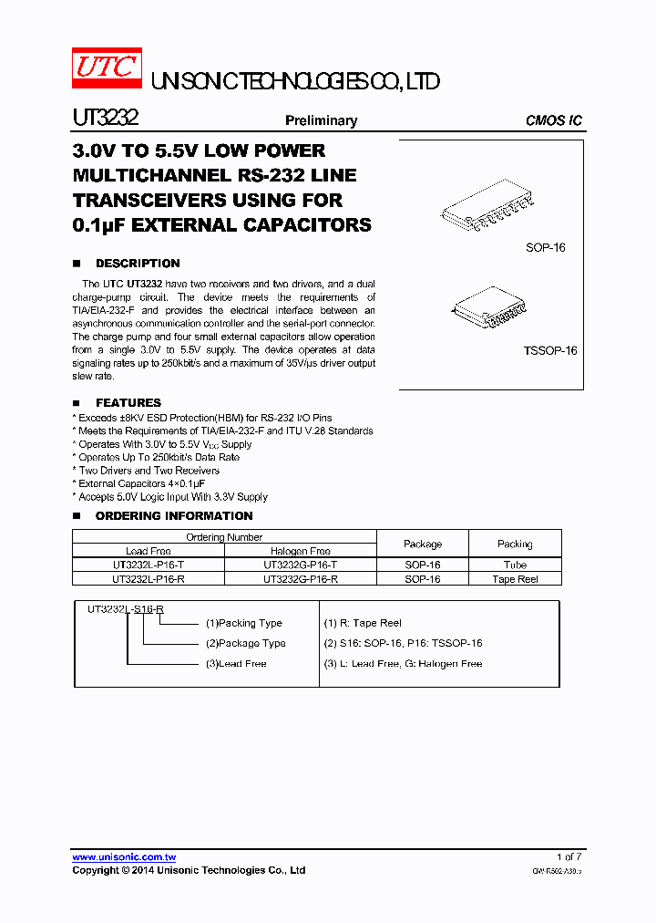 UT3232_7770235.PDF Datasheet