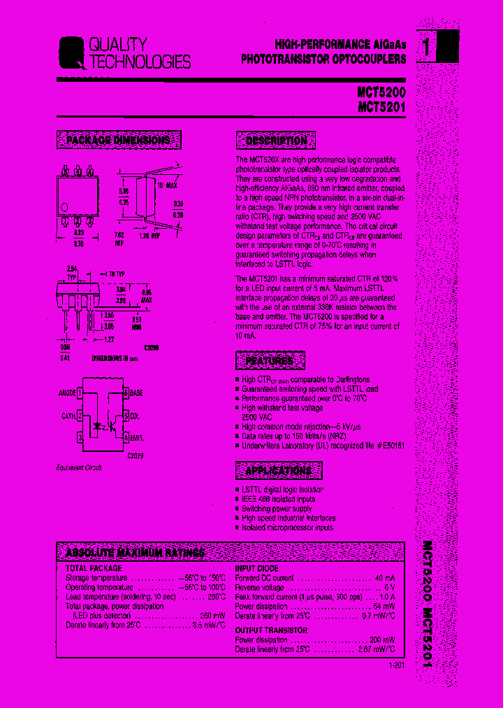 MCT5201_7750603.PDF Datasheet