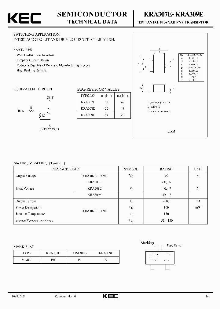 KRA309E_7772400.PDF Datasheet