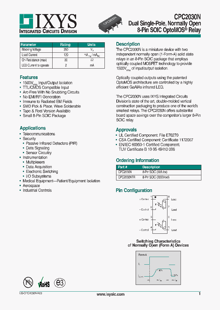 CPC2030N_7775720.PDF Datasheet