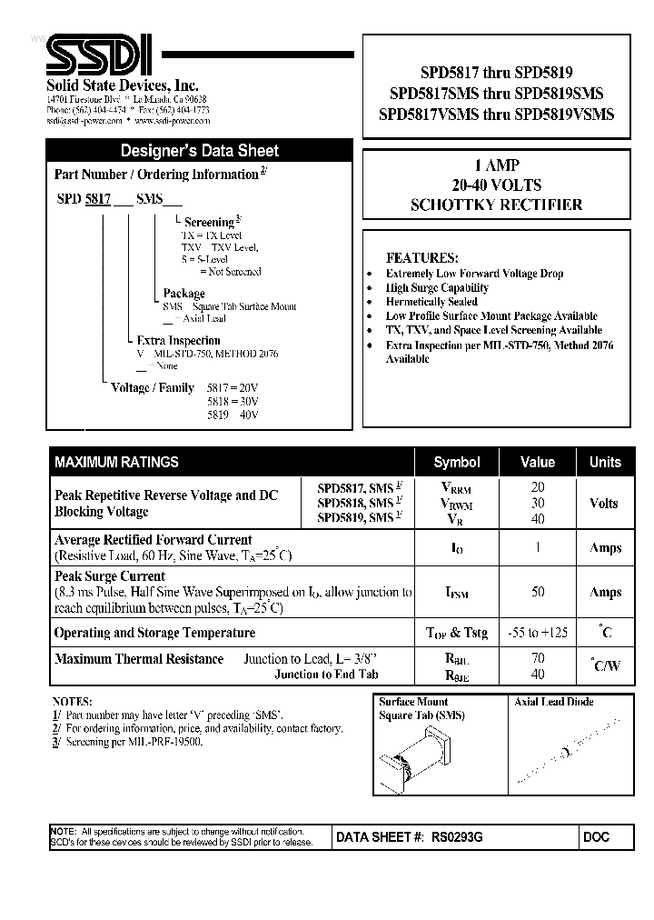 SPD5818SMS_7746792.PDF Datasheet