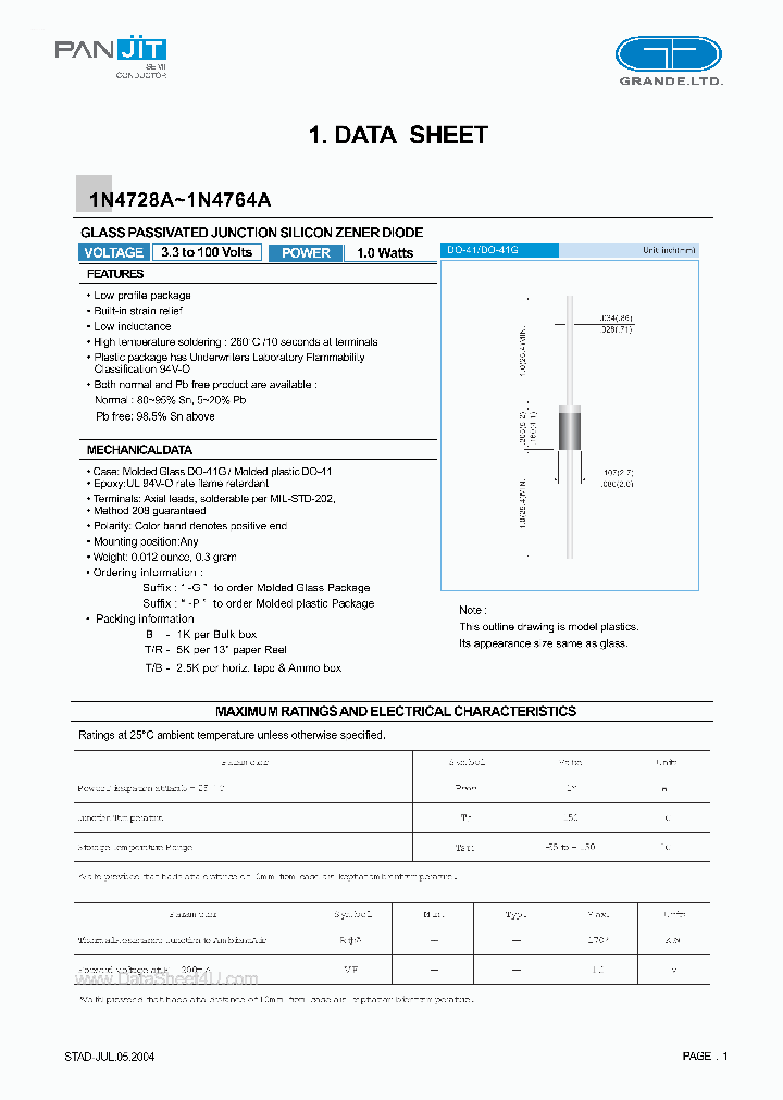 1N473XA_7745112.PDF Datasheet