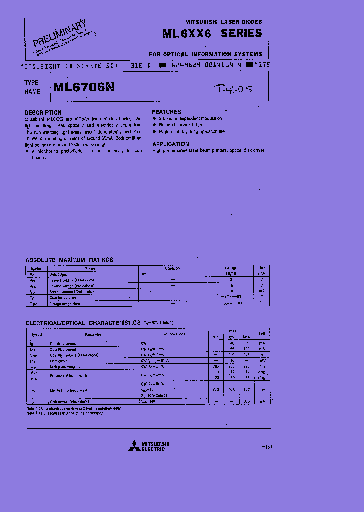 ML6706N_7777858.PDF Datasheet