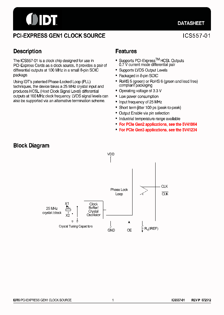 ICS557-01_7778119.PDF Datasheet