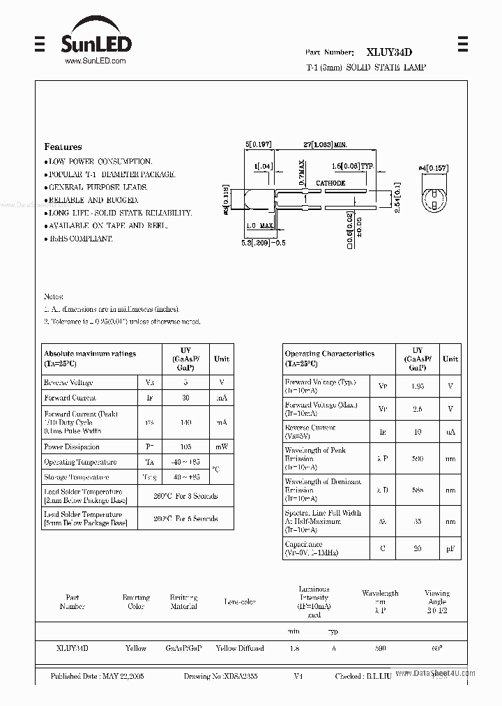 XLUY34D_7750165.PDF Datasheet