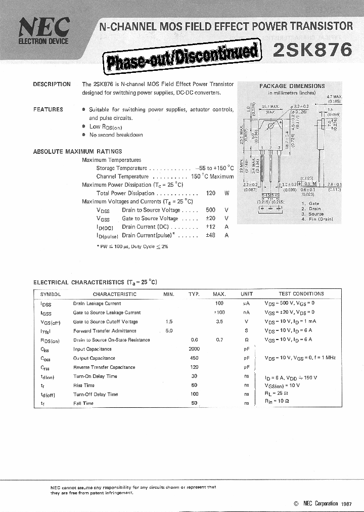 2SK876_7761925.PDF Datasheet