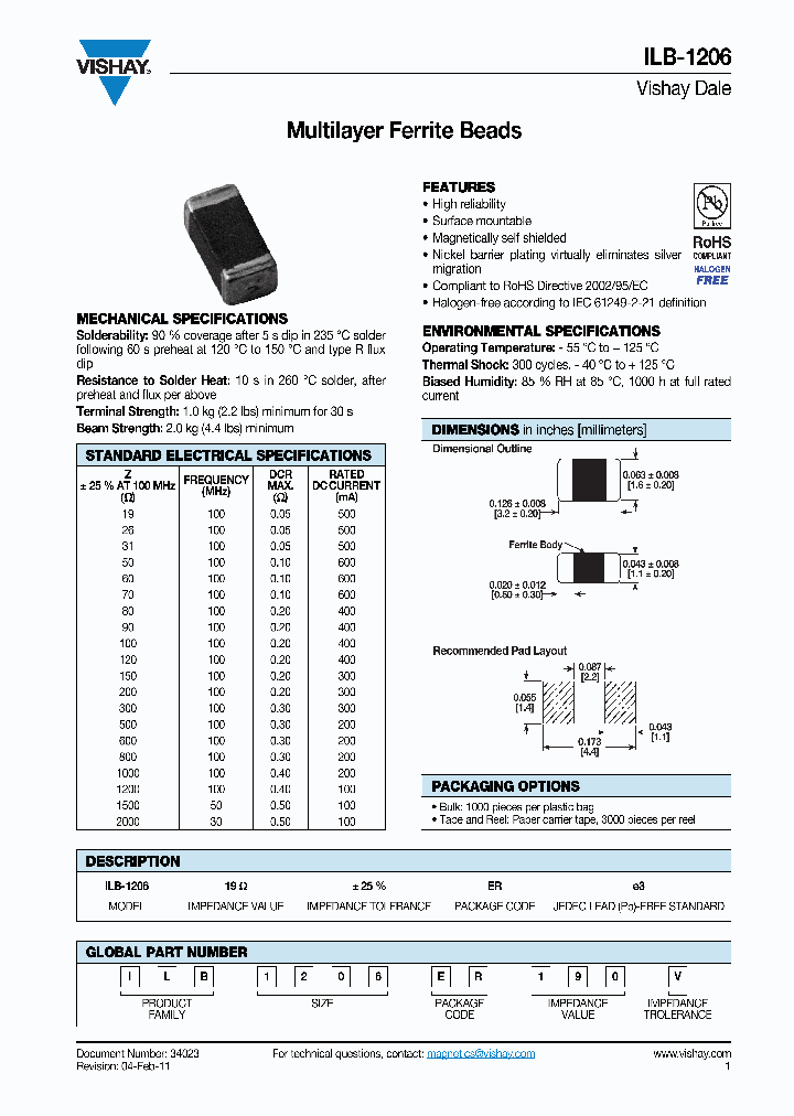 ILB1206ER260V_7772894.PDF Datasheet
