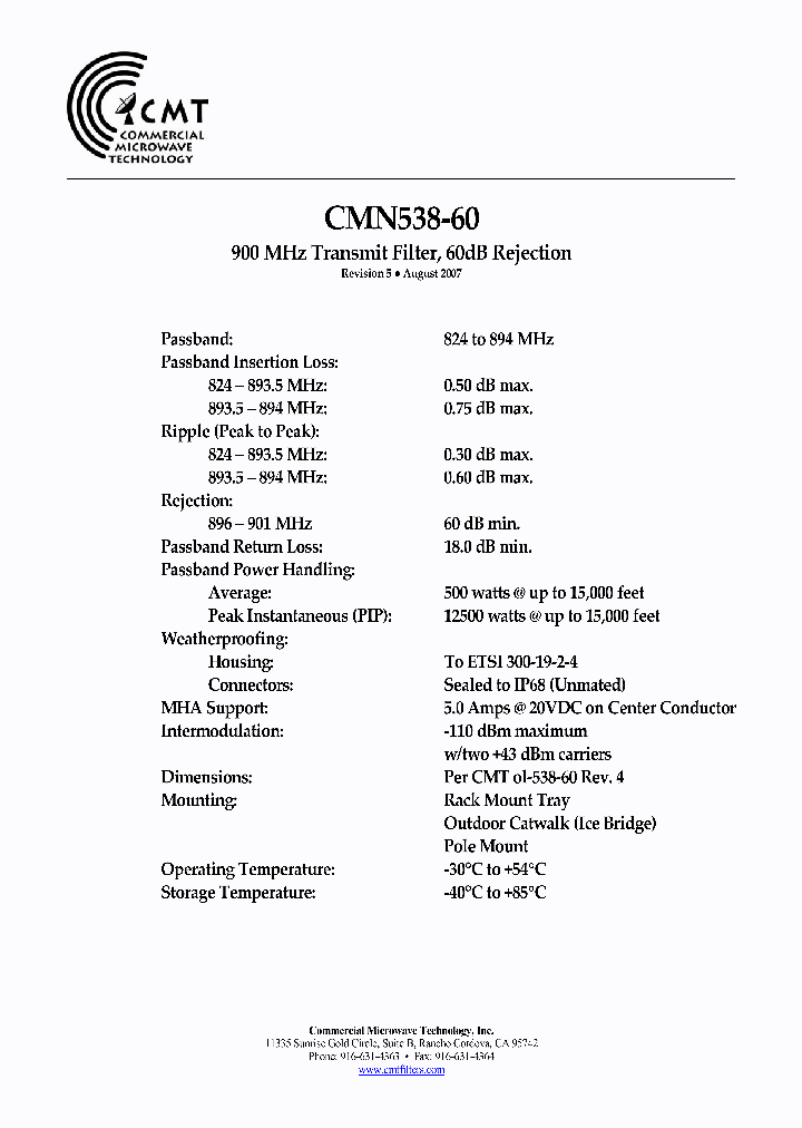 CMN538-60_7806259.PDF Datasheet