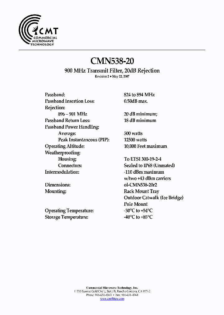 CMN538-20_7806258.PDF Datasheet