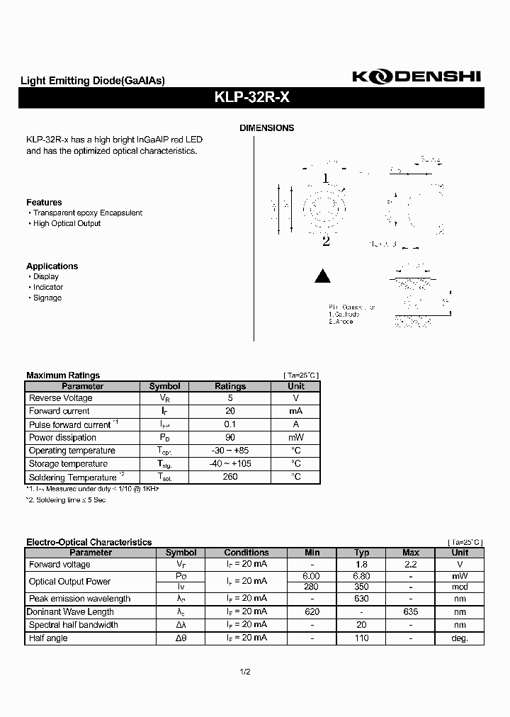 KLP-32R_7810867.PDF Datasheet