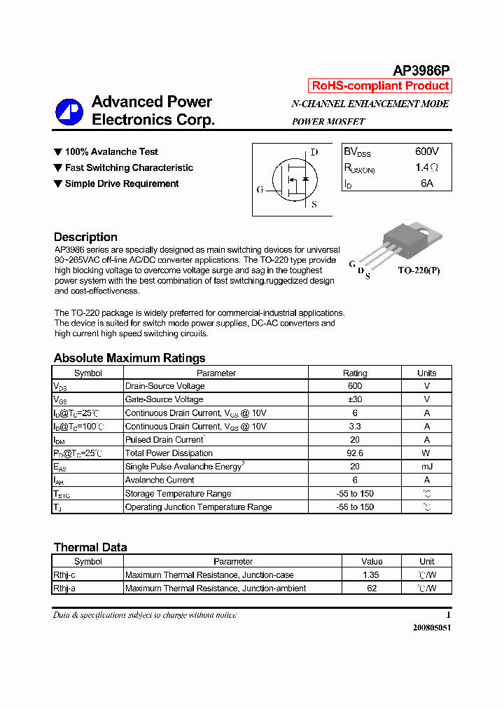 AP3986P_7811154.PDF Datasheet