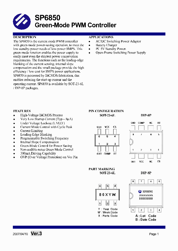 SP685009_7801370.PDF Datasheet