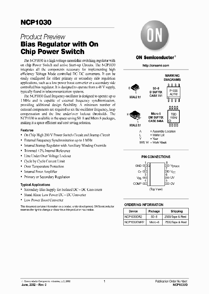 NCP1030_7803895.PDF Datasheet