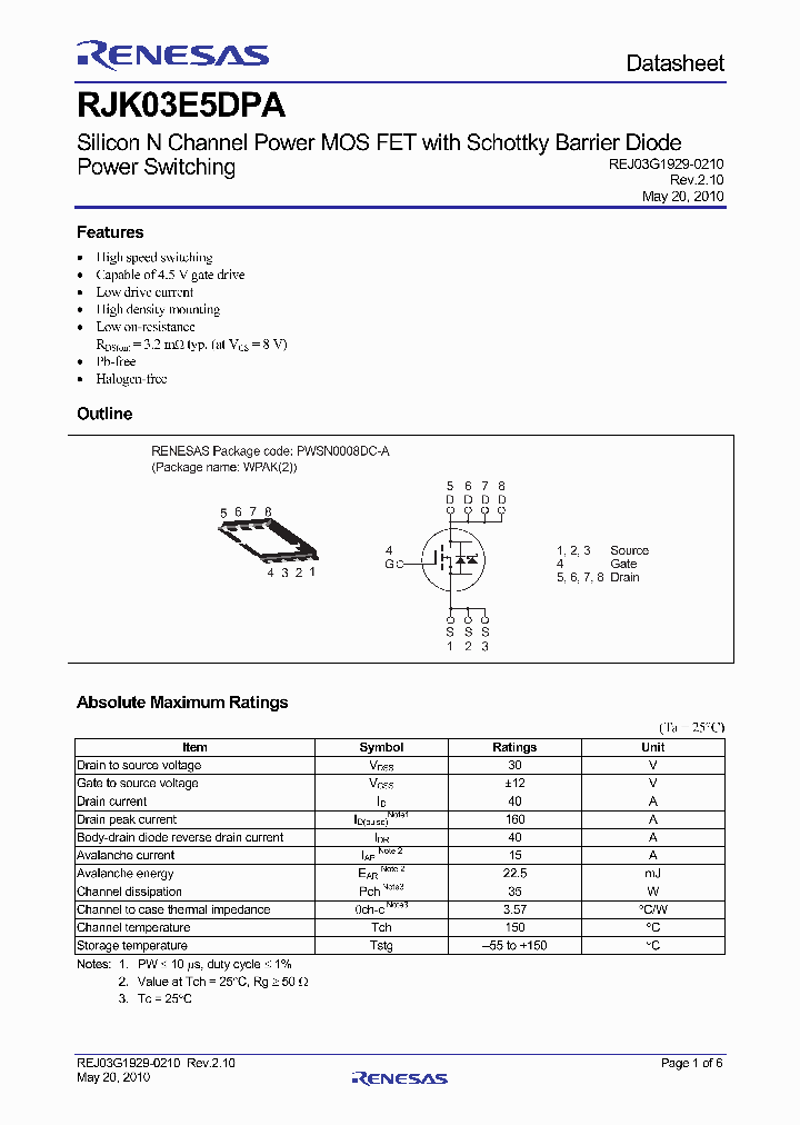 RJK03E5DPA-00-J53_7810090.PDF Datasheet