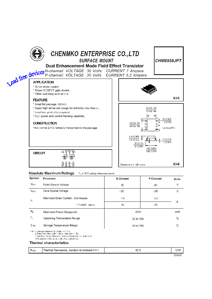 CHM8958JPT_7812967.PDF Datasheet