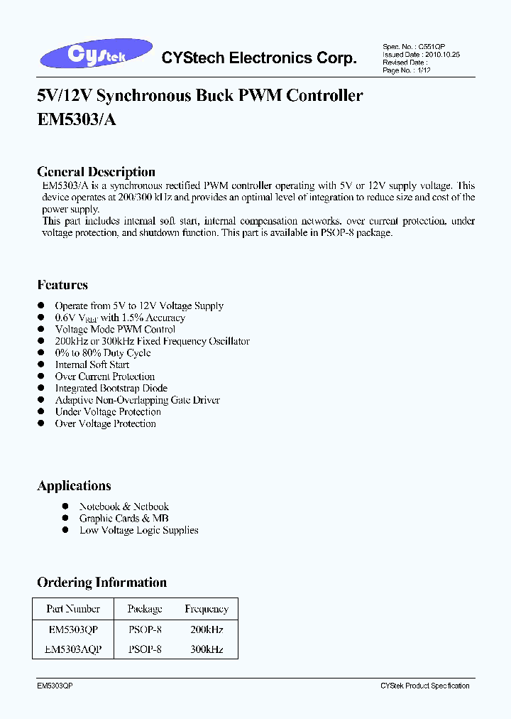 EM5303A_7751193.PDF Datasheet