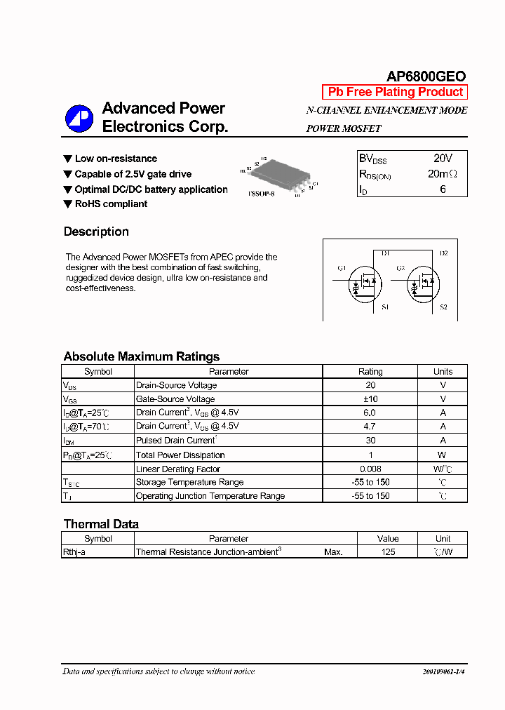 AP6800GEO_7818298.PDF Datasheet