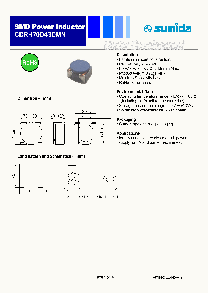 CDRH70D43DMNNP-3R3PC_7818993.PDF Datasheet