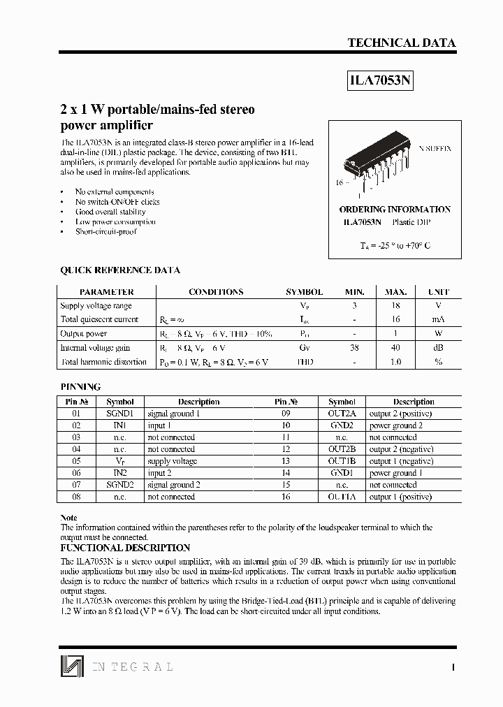 ILA7053N_7819203.PDF Datasheet