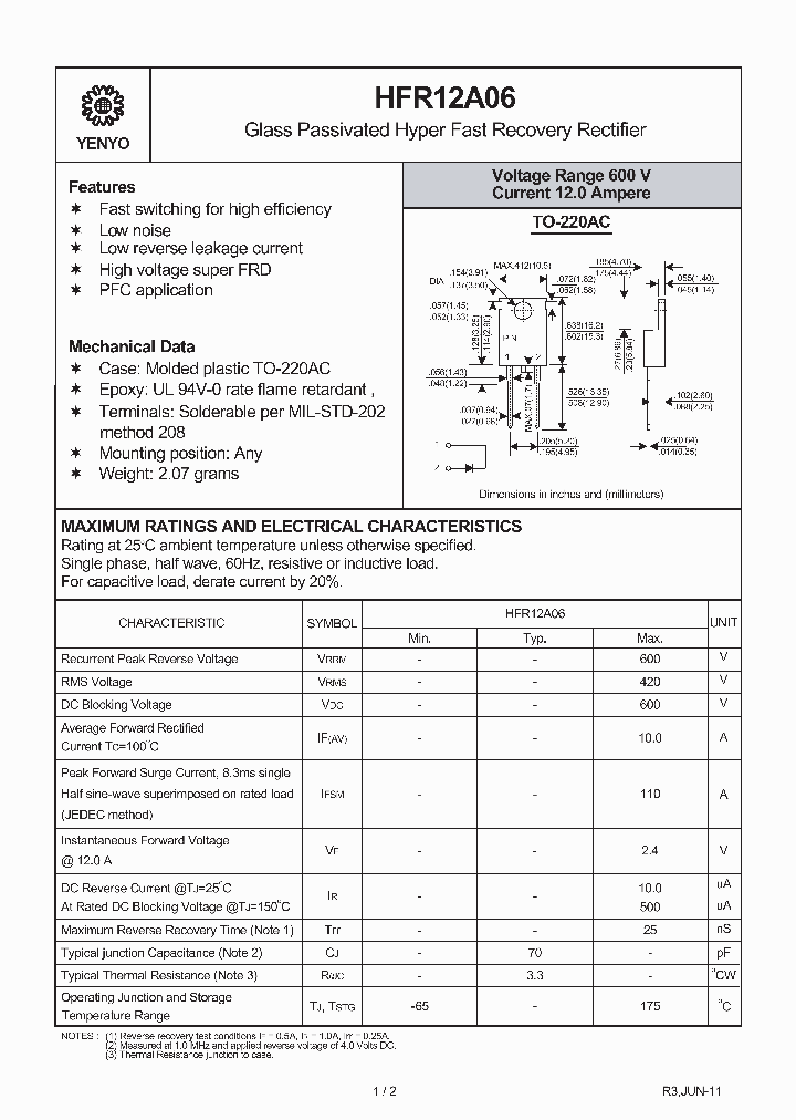HFR12A06_7820136.PDF Datasheet