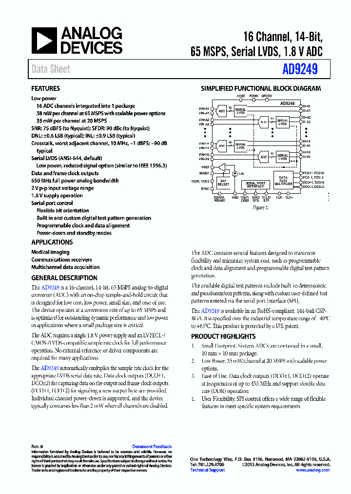 AD9249_7815814.PDF Datasheet