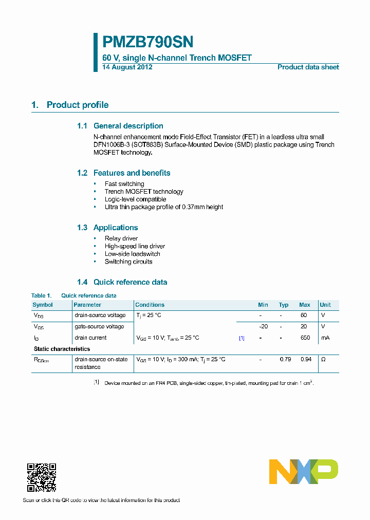 PMZB790SN_7820475.PDF Datasheet