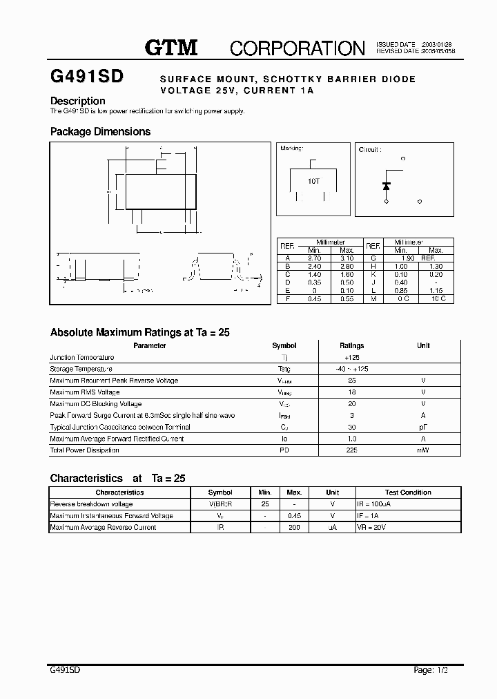 G491SD_7819601.PDF Datasheet