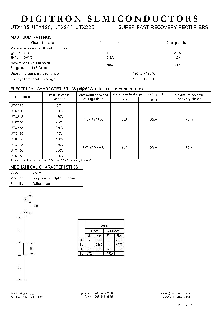 UTX110_7792011.PDF Datasheet